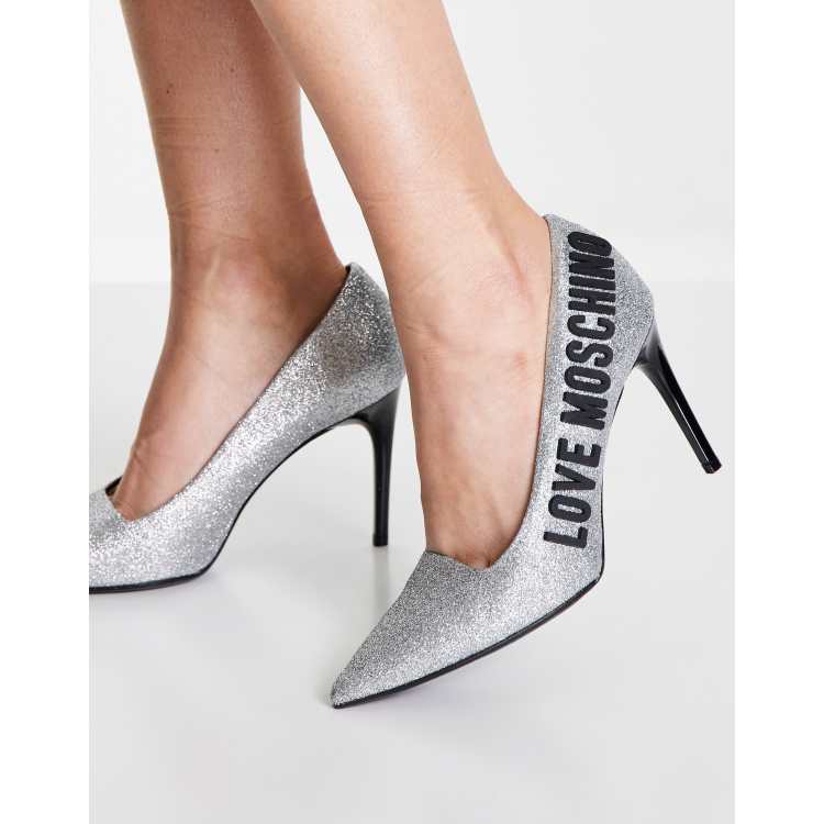 Love moschino pointed discount court high heels