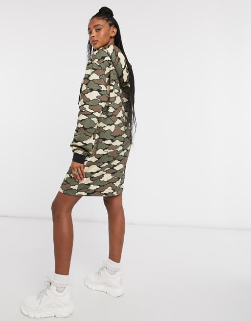 Camo discount jersey dress