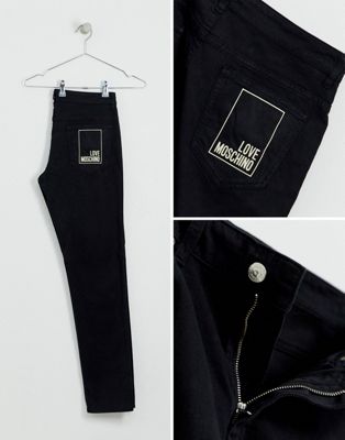 moschino black jeans