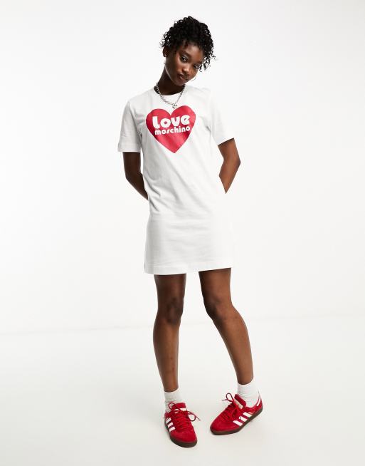 Jersey dress with sneakers best sale