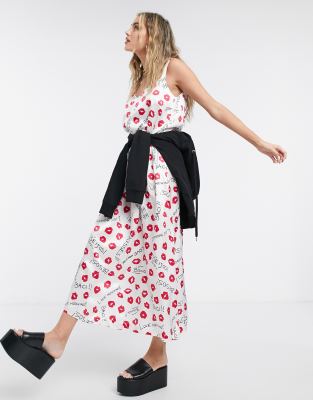 moschino maxi dress