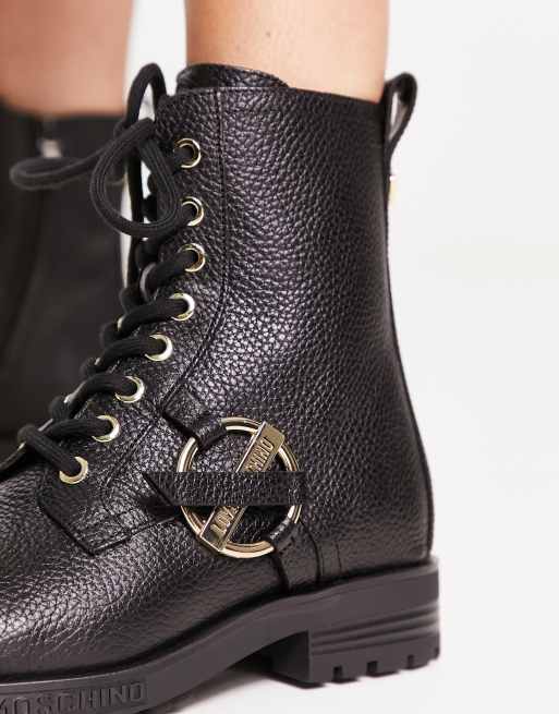 Moschino boots sale deals