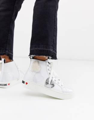 love moschino high tops