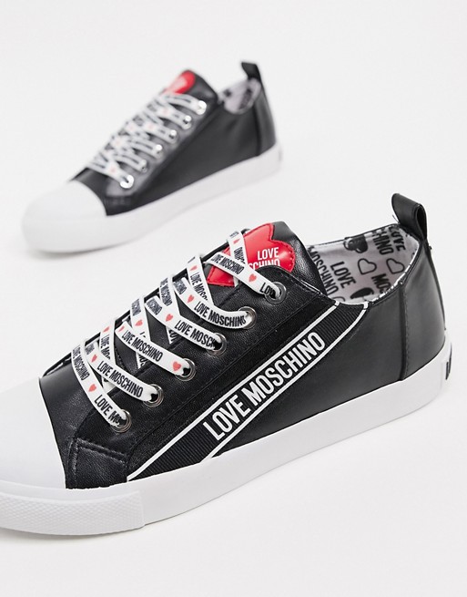 Love Moschino lace up trainers