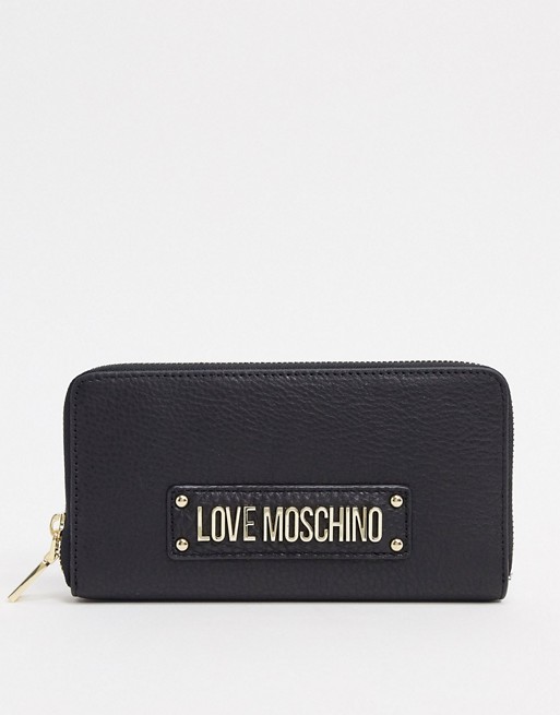 Love Moschino large purse in black