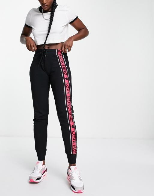 Moschino joggers black new arrivals