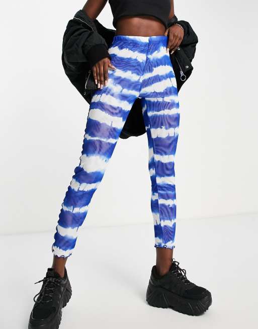 Love Moschino - Legging tie dye - Bleu multicolore