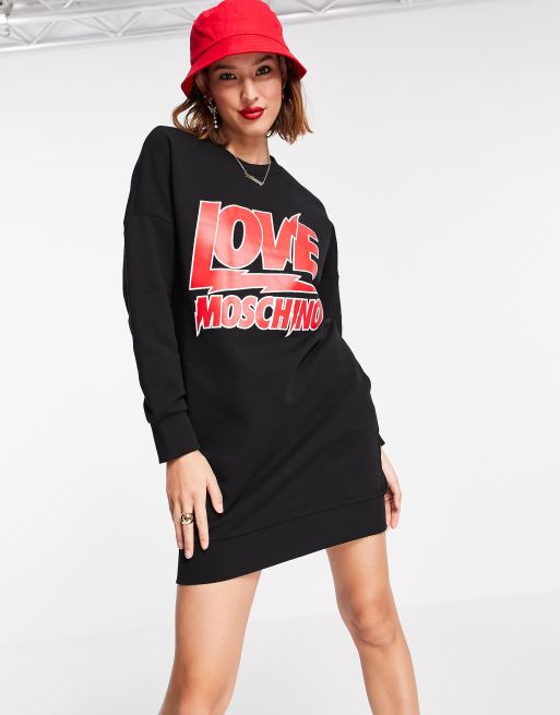 Love moschino sweater store dress