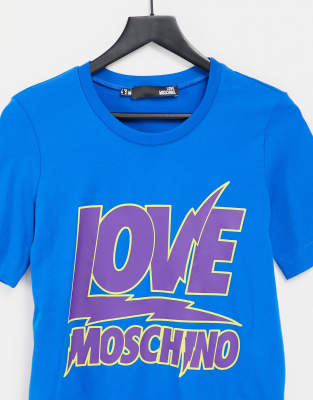 moschino blue shirt