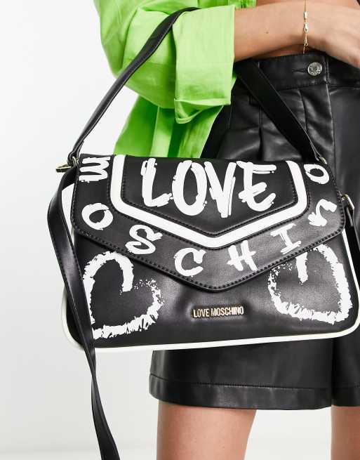 Love moschino tas zwart new arrivals