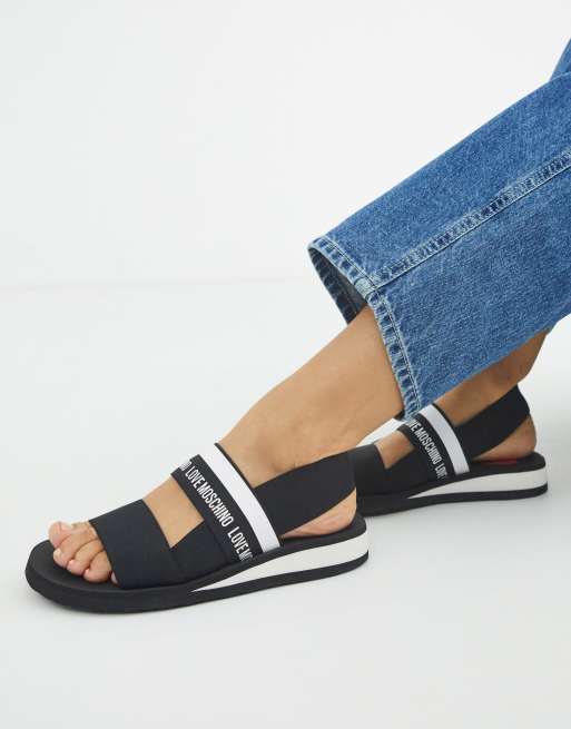 Love moschino sales sandals