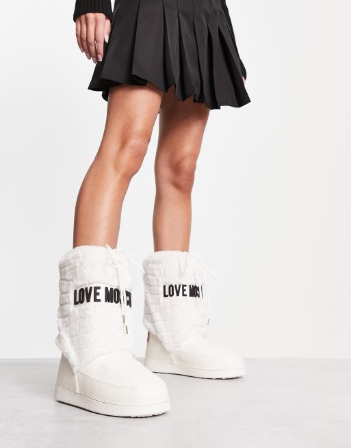 【関税&送料込】Moschino Gummy Bear Boot Moschino Boots | Flannels