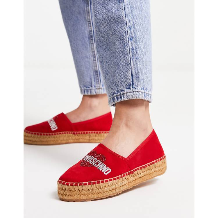 Espadrilles clearance love moschino