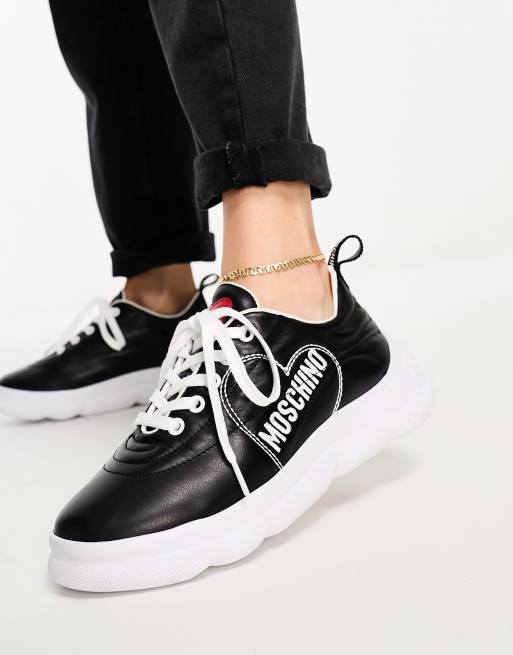 Black love discount moschino shoes