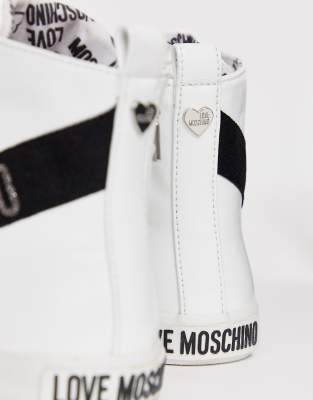 moschino converse high tops