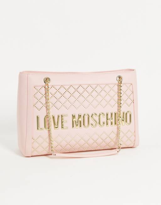 Baby pink moschino outlet bag