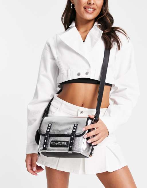 Satchel discount moschino bag