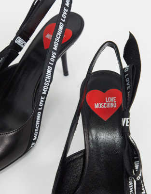 moschino slingback