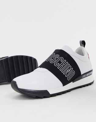 Love Moschino logo slip on sneaker | ASOS
