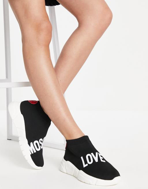 Love moschino sneakers on sale socks