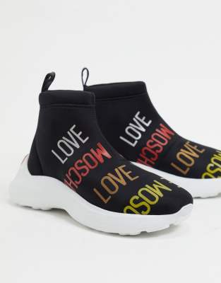 moschino chunky trainers