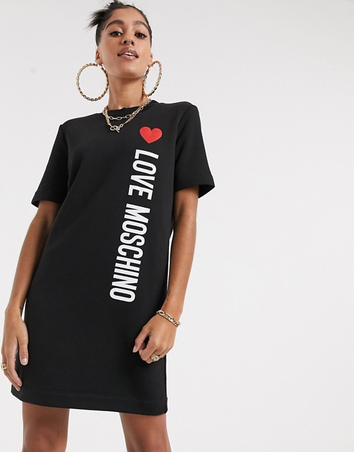 Love Moschino logo t-shirt dress