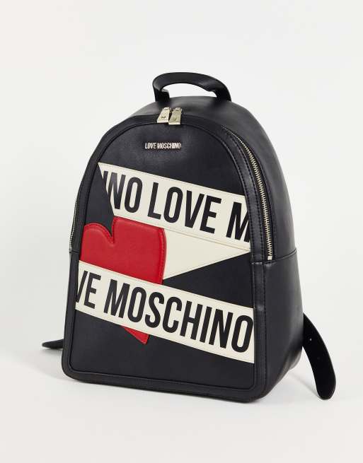 Moschino Men's Logo Backpack