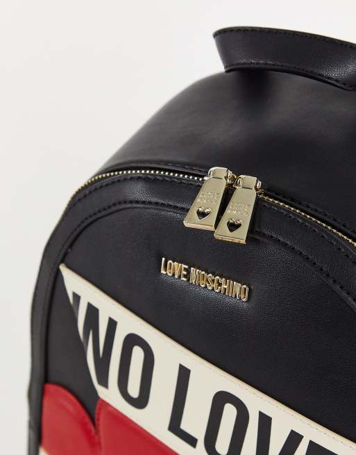 Logo store tape backpack