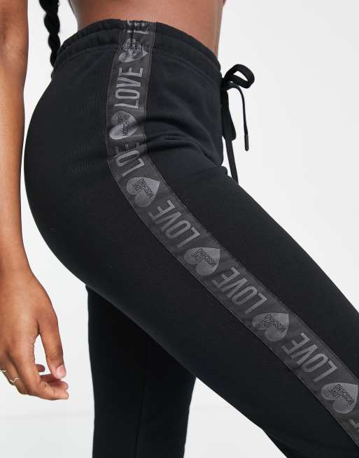 Moschino Leggings Womens Black Tape Leggings