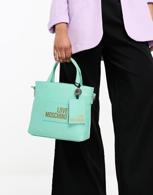 Mint green tote bag outlet