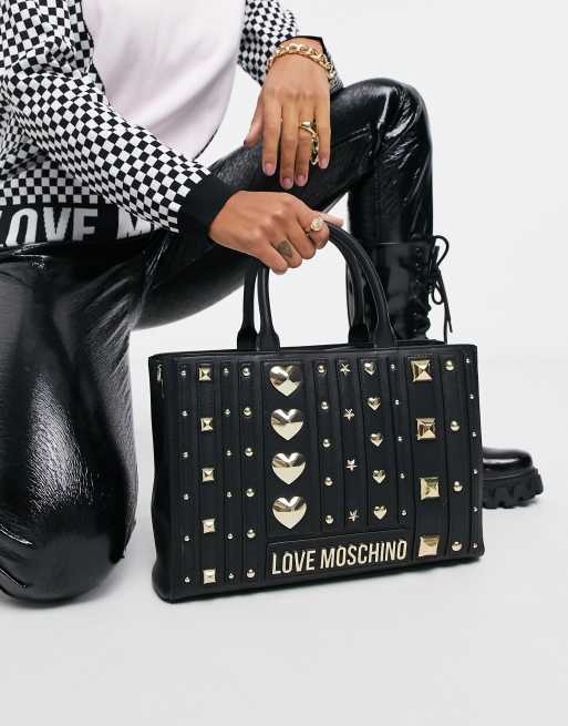 Love moschino best sale top handle bag