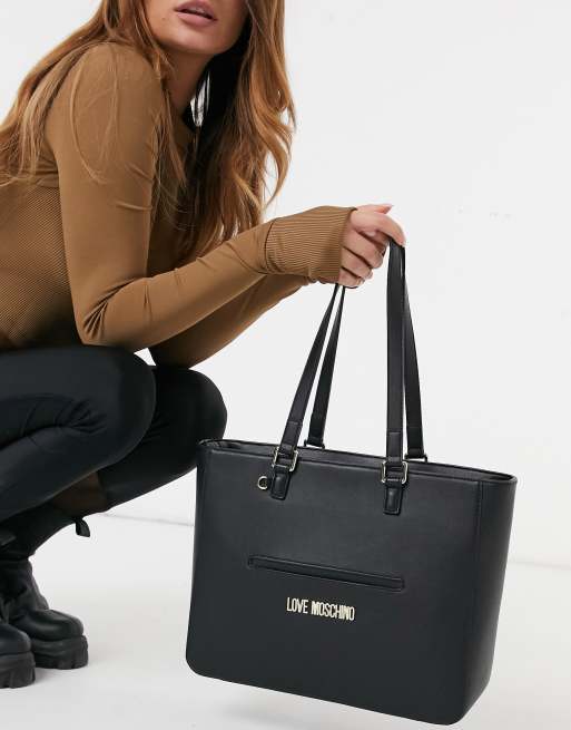 Borsa nera moschino new arrivals
