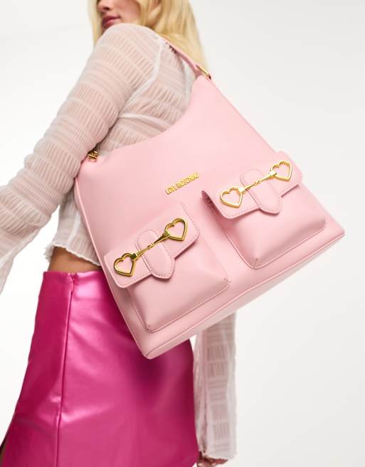 Borsa love hot sale moschino rosa