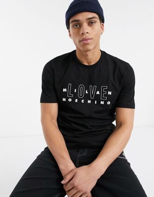 Love Moschino - Milan - T-shirt-Zwart