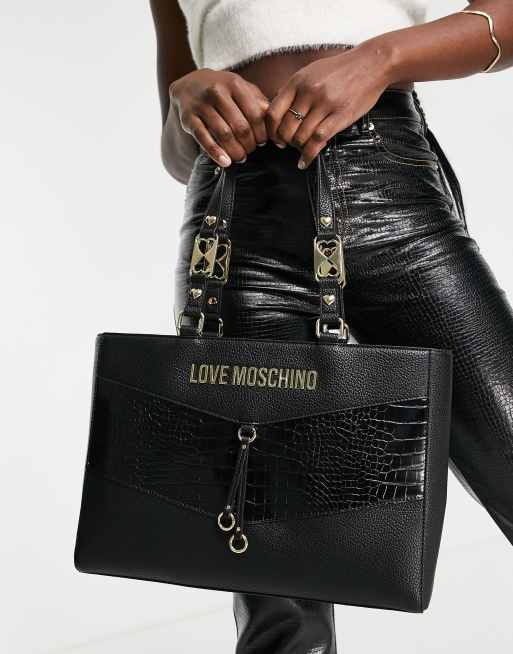 Love moschino discount moc croc bag