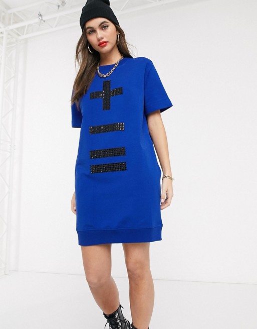 Love Moschino more or less jumper dress