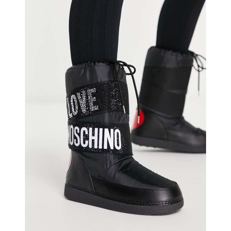 Moschino sequin moon clearance boots