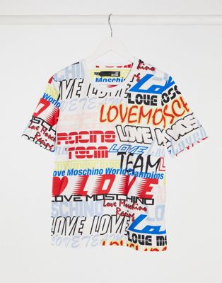 love moschino t shirt size guide