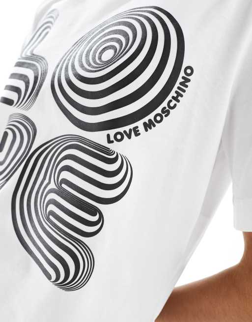 white love moschino t shirt