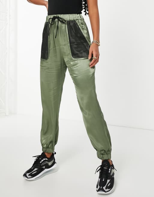 Love Moschino - Pantalone - Broek in groen