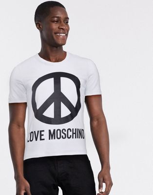 love moschino peace t shirt