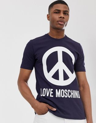 Love Moschino peace logo t-shirt | ASOS