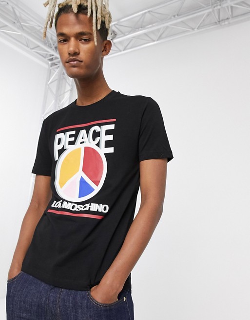 Love Moschino peace t-shirt