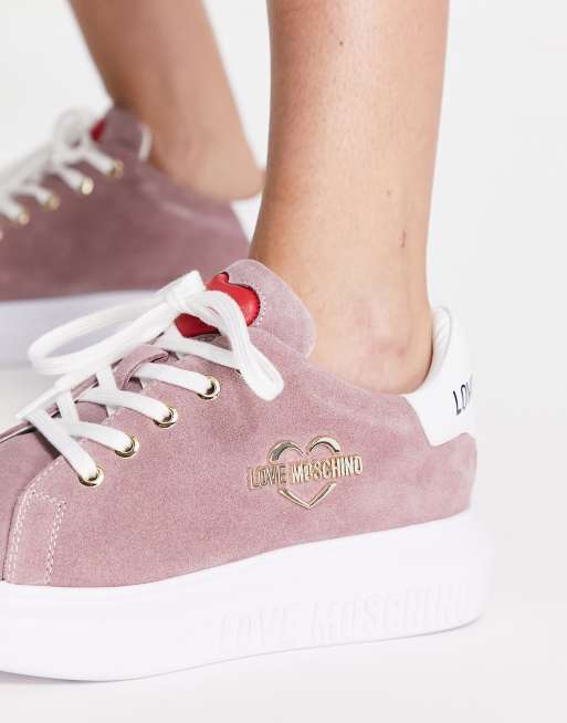 Love moschino store platform sneakers