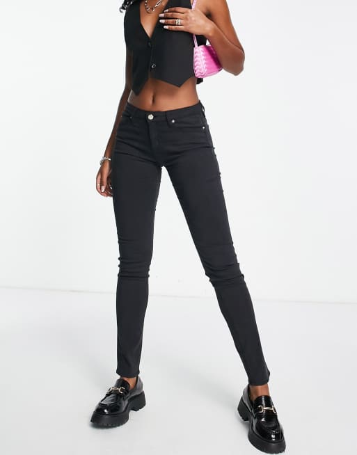 Love pocket heart logo jeans black | ASOS