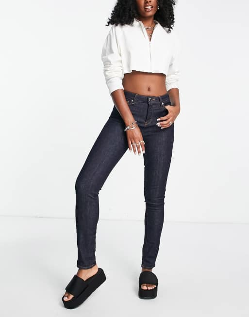 ASOS DESIGN skinny jeans in indigo