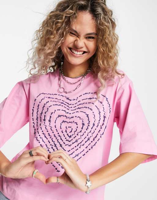 Love moschino discount pink top