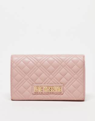 pink moschino bags