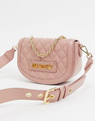 love moschino pink bag