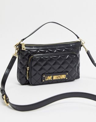 Love Moschino quilted cross body bag 